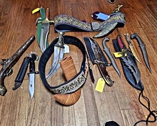 ARABIAN CEREMONIAL KNIVES