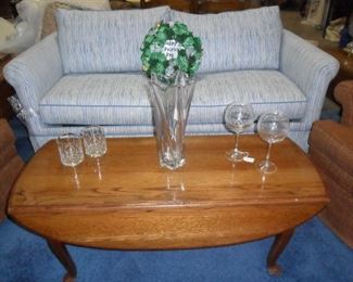 Knob Creek Coffee table with matching end tables and chest