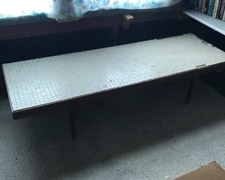 MCM TILE TOP COFFEE TABLE (PROJECT)