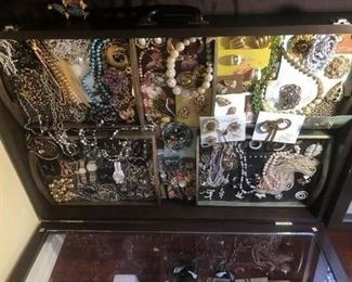 Vintage costume jewelry including Miriam Haskell, HAR, Hollycraft and McClelland & Barclay, 50% off all weekend!