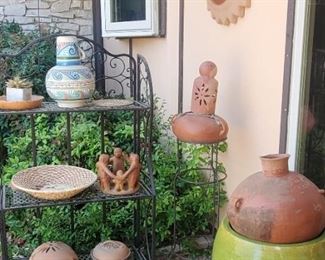 Lots of outdoor decor