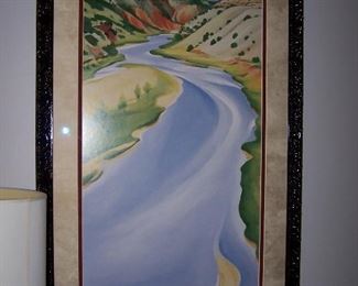 Georgia O'Keeffe  Large  Framed Print