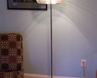 Fine Chrome Floor Lamp