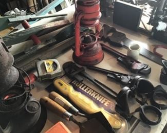 Tools from VW Uher Lumber Co. Galveston 1952-1984