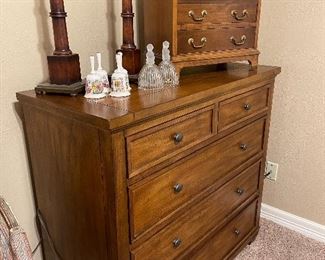 Ethan Allen mahogany chest.