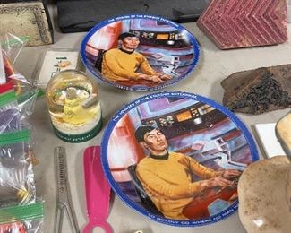 Star Trek, Sulu Collector plates.