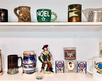 Misc. peer steins/mugs, Misc. collector cards