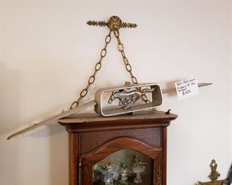 Vintage  1964-1968  original Mustang GT hood emblem