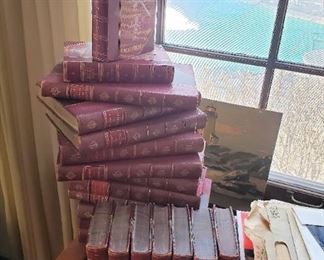 Scott's Poetical Works multi volume set