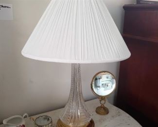 Vintage Waterford lamp