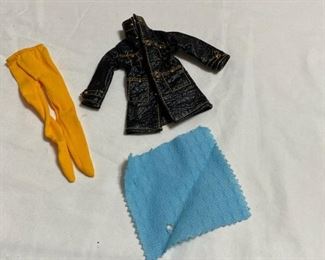 Vintage Barbie, Skipper, and Mego doll clothes