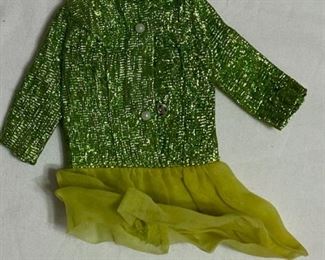 Vintage Barbie, Skipper, and Mego doll clothes