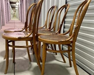 5 bistro chairs $220