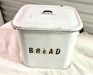 8.	Enamel Ware Breadbox			$30