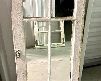 40.	Mirrored Window 15”W x 30.5”H w/knob		$50