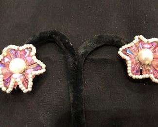 Vendome signed earrings