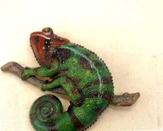 signed Weinberg chameleon pin!