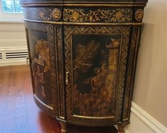 Chinoiserie sideboard table - 38" high x 48" wide x 24" deep