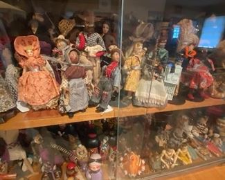 dolls from every country of the world, priced to sell