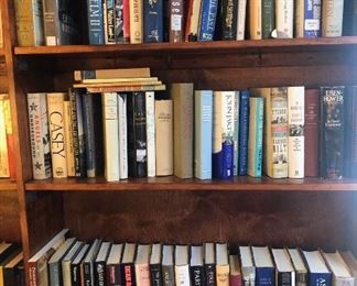 Large book collection, $3 each