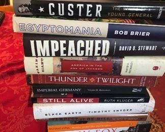 Large book collection, $3 each
