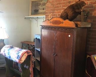 Beaver $200, cabinet/Armoire $100