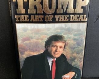 THE ART OF THE DEAL, Signed by Donald Trump. Signed first edition