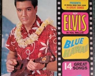 1961 Elvis Blue Hawaii vinyl