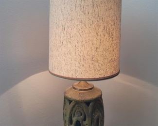 Midcentury 1970s mod Table Lamp Vintage. Tested and in working order