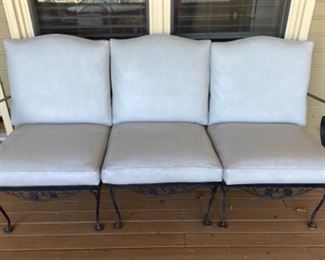 Vintage 3 Piece Outdoor Sofa