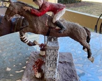 Jockey (paper mâché)