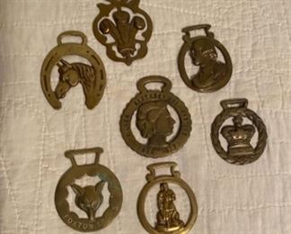 Brass Saddle Medallions