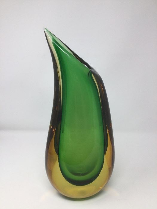 Murano Glass signed vase