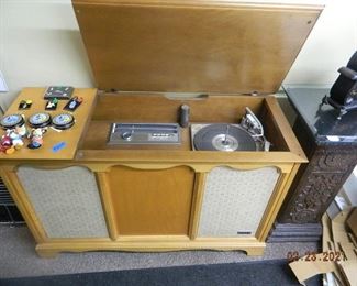 vintage console stereo