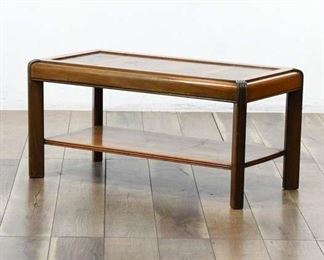 Classic Art Deco Wood Coffee Table
