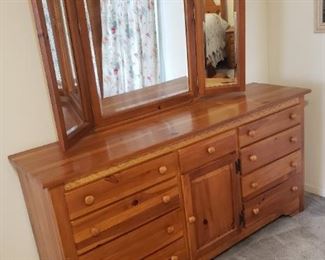 Dresser with Mirror by Kincaid Furniture