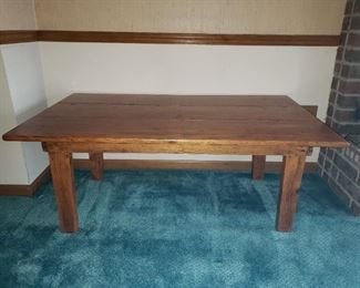 Barn wood coffee table