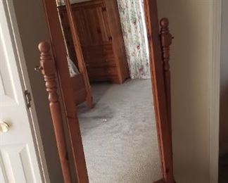 Free-standing mirror by Kincaid Furniture