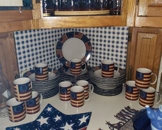 Patriotic dishes