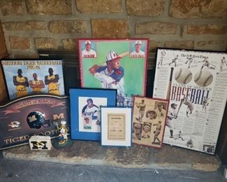 Baseball memorabilia
