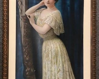 Rare Advertising Brown Shoe Co. Print, "Our White House Queen" Double Grand Prize Winner At The 1904 St. Louis World's Fair
