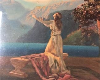 R. Atkinson Fox Original Framed Print "Dawn"