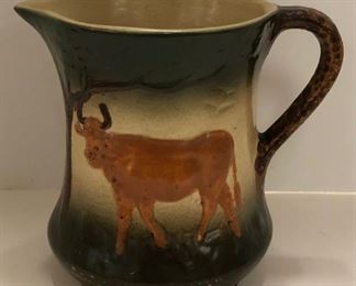 Early Roseville Cow Pitcher