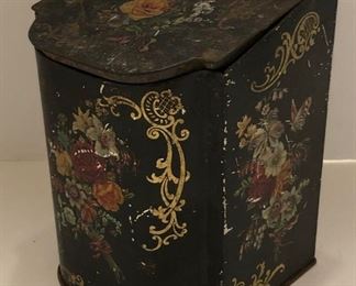 Decorated Tea Tin