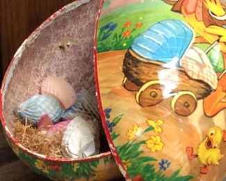 Huge Paper Mache Easter Egg, Western Germany