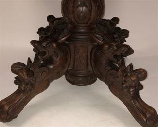 Close Up of Figural Base