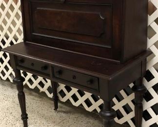 Walnut Drop Front Desk