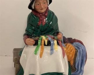 Royal Doulton Figurine "Silks And Ribbons"