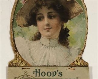 Original 1894 Sarsaparilla Complete Calendar