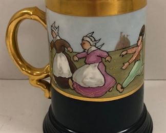 Limoges France Hand Painted Stein/Mug